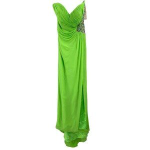 Elegant Green Evening Gown